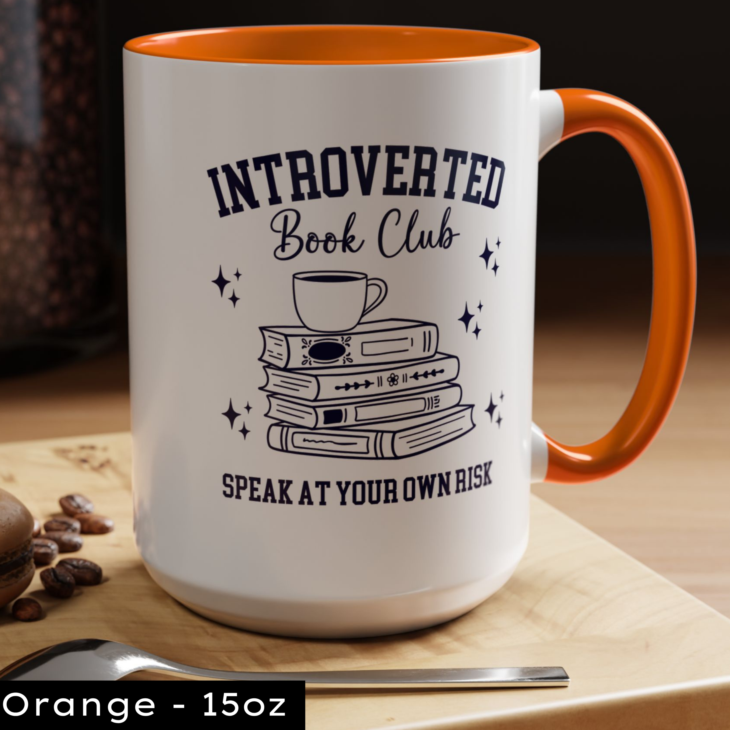 Introverted Book Club Mug - Image 6