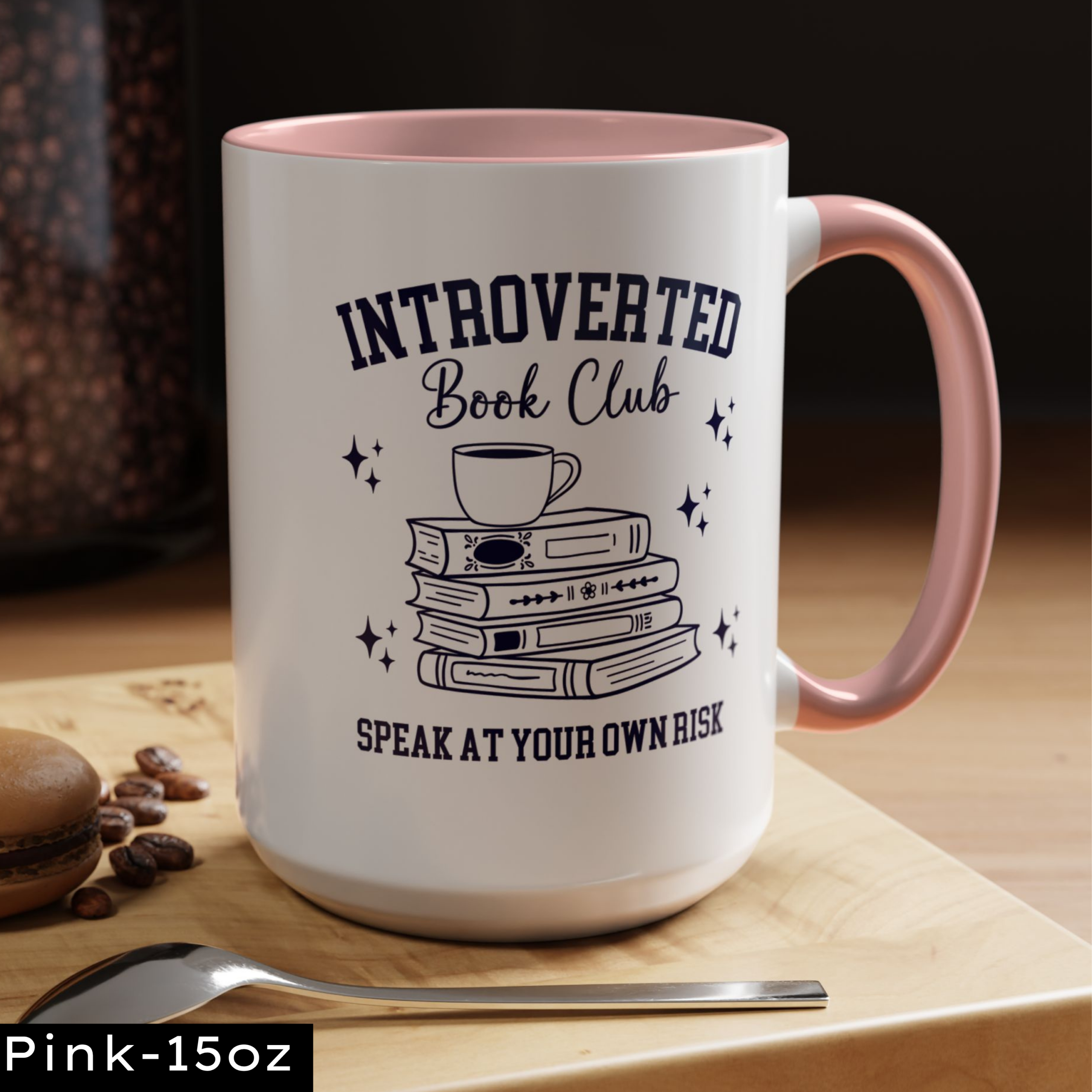 Introverted Book Club Mug - Image 9