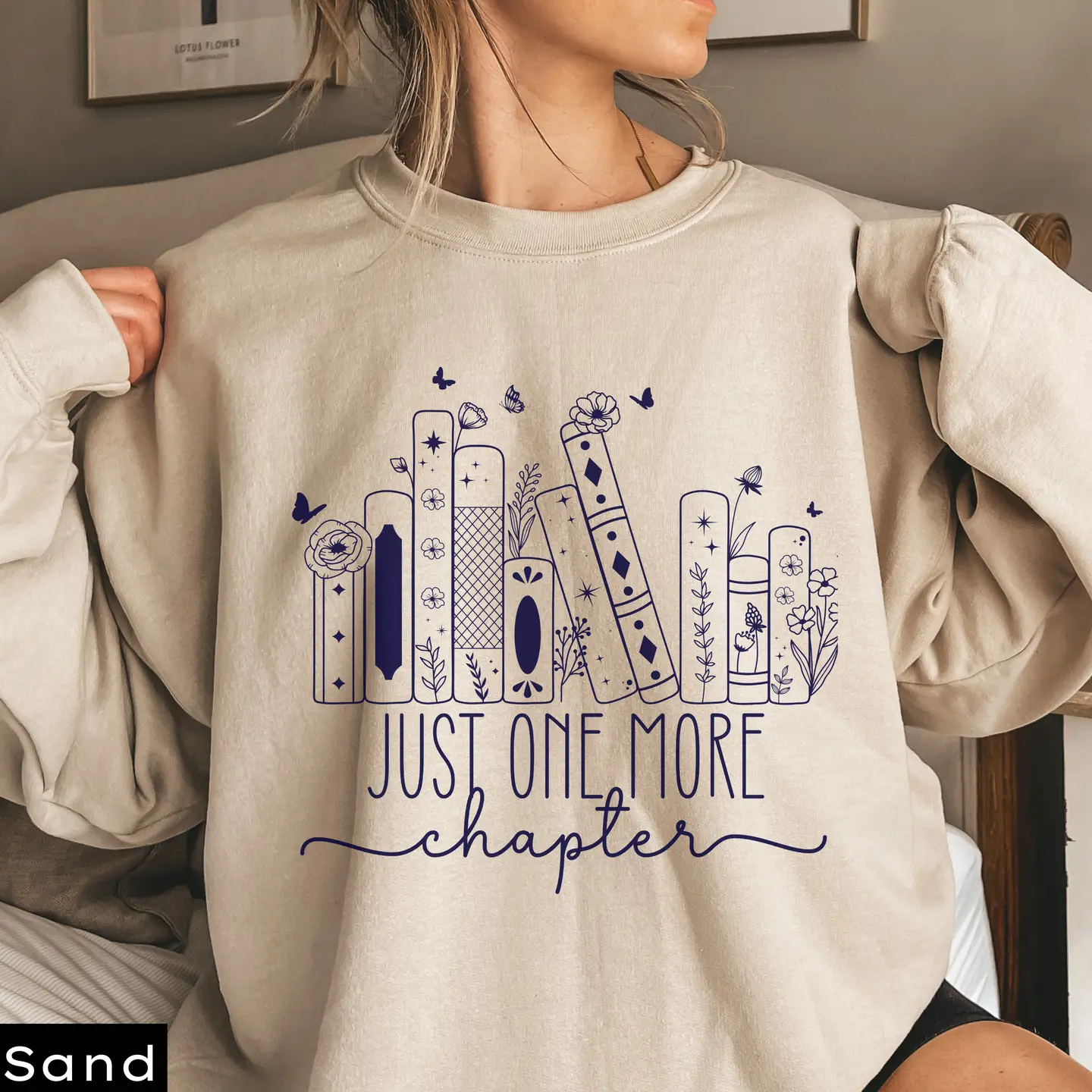 Just One More Chapter Sweatshirt - Image 2