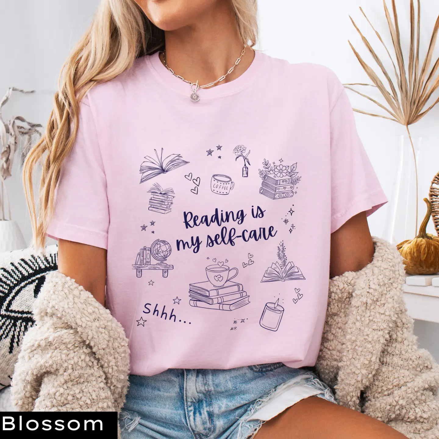 Reading is My Self-Care T-shirt - Image 5