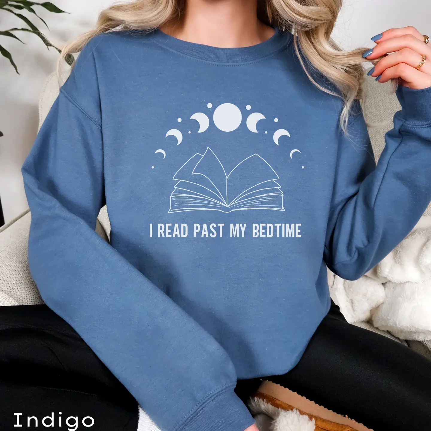 I Read Past My Bedtime Sweatshirt - Image 2