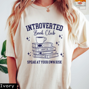 Introverted Book Club T-shirt