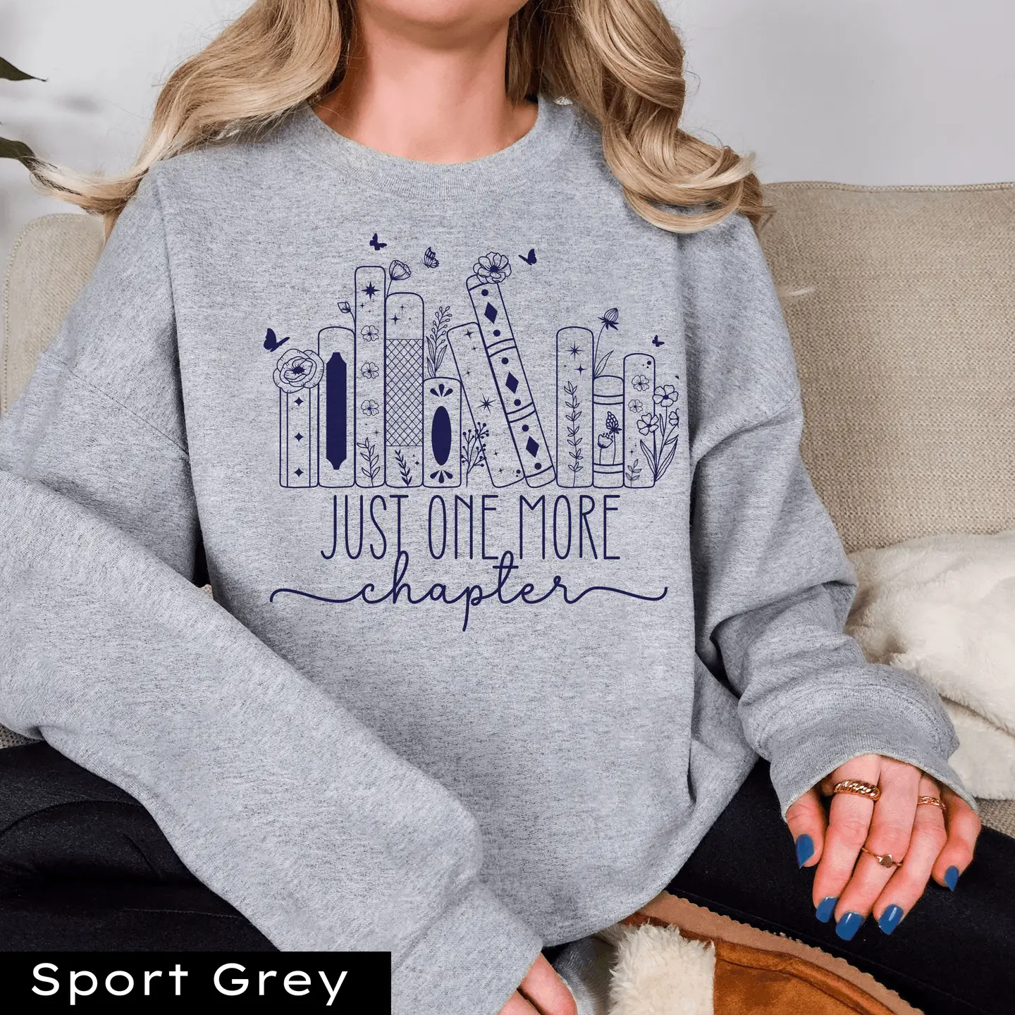Just One More Chapter Sweatshirt - Image 6