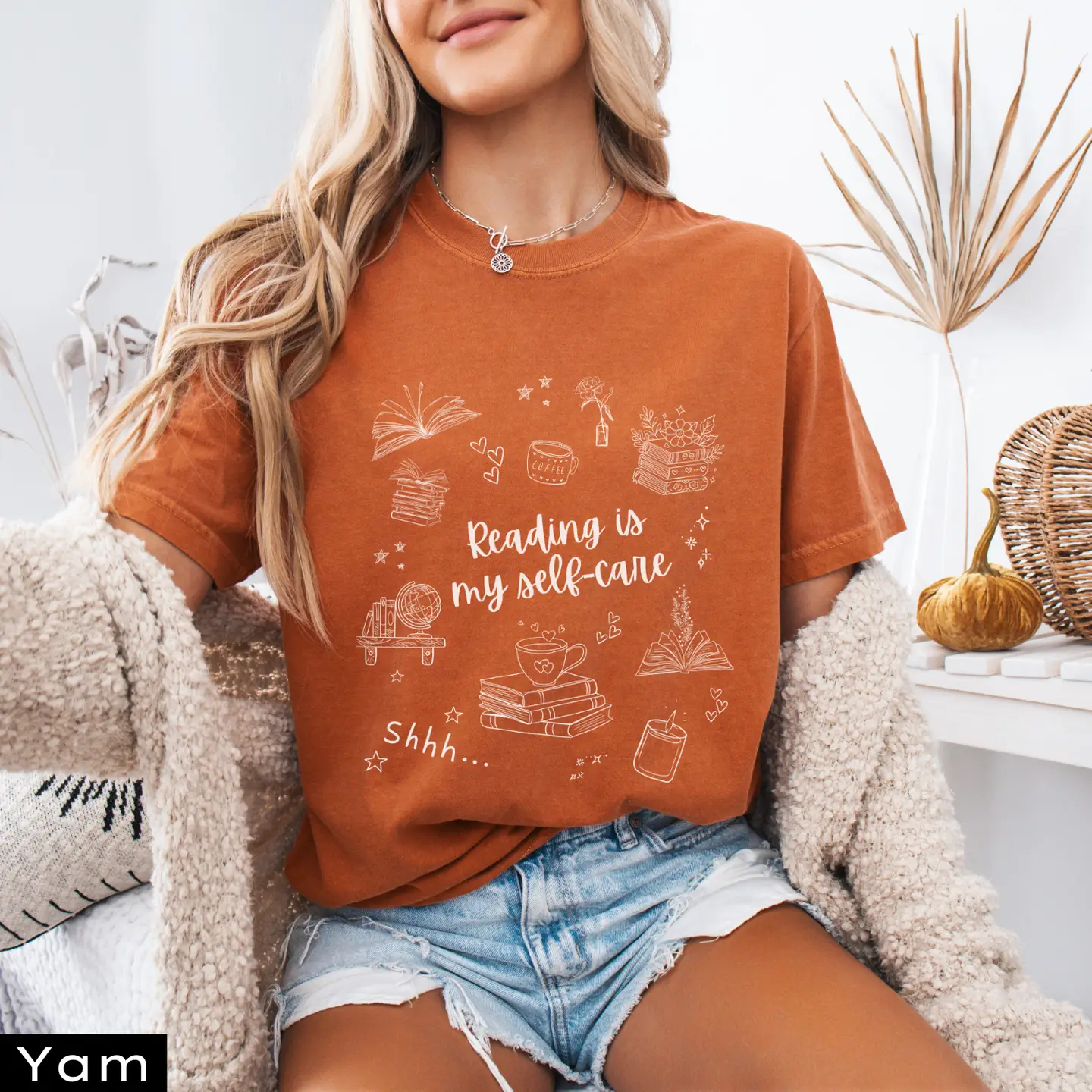 Reading is My Self-Care T-shirt - Image 4